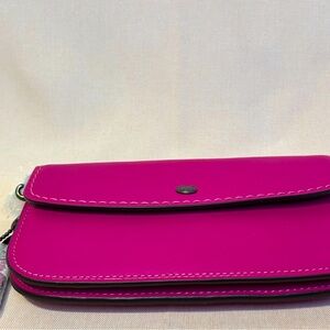 Coach 1941 Clutch Wallet Wristlet Fuschia RARE Retired NWT